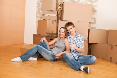 Student removals service helping with boxes and furniture in New Cross