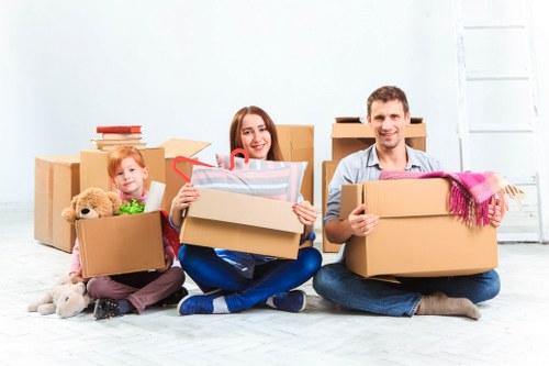 Careful packing and furniture protection for removals in New Cross