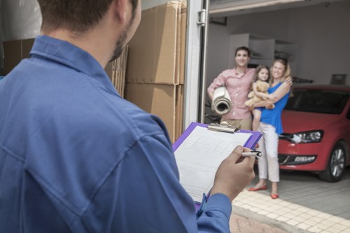 Commercial removals support for an office move in the New Cross area