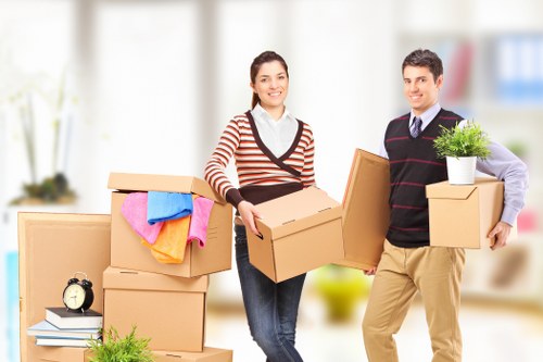 Local office movers handling a commercial relocation near New Cross