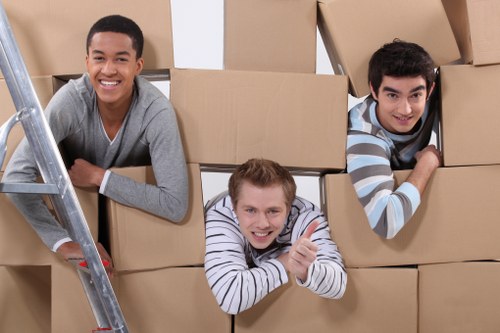 Local removal team supporting a home move near New Cross