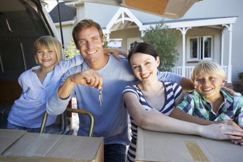 Careful packing and loading during a local removal service