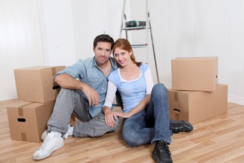 Packing and moving office furniture for a New Cross relocation