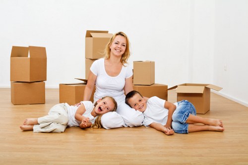 Careful handling of furniture during a flat move in New Cross