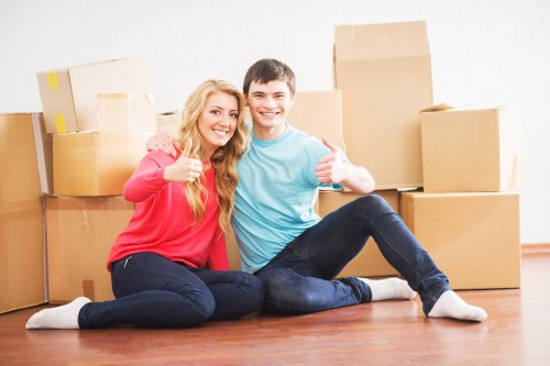 Large moving vehicle for home and office transport in SE14