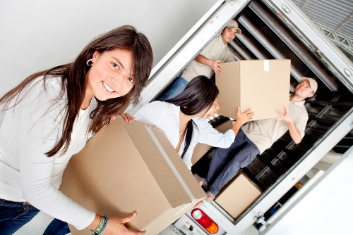 Packing and moving office furniture and equipment in New Cross